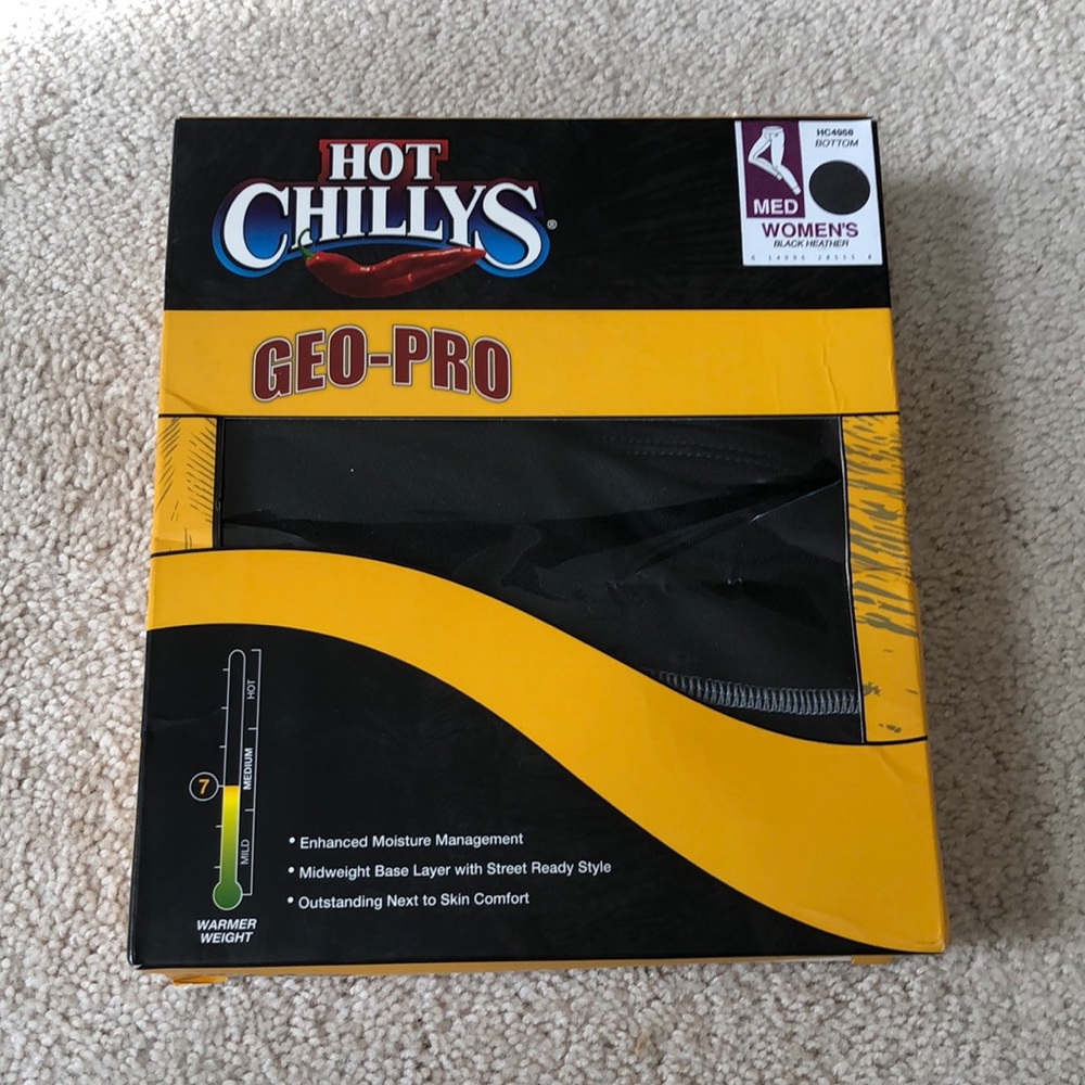 NWB Hot Chillys Geo Pro Bottoms - Picture 3 of 7